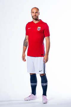 Tore Reginiussen of the Norwegian national football team