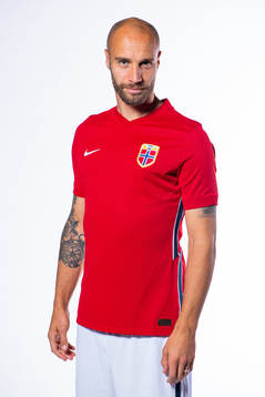 Tore Reginiussen of the Norwegian national football team