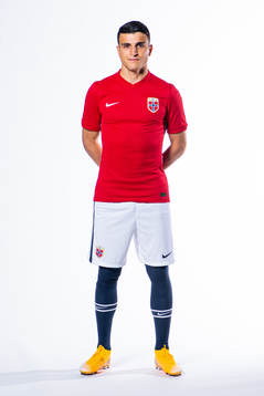 Mohamed «Moi» Elyounoussi of the Norwegian national