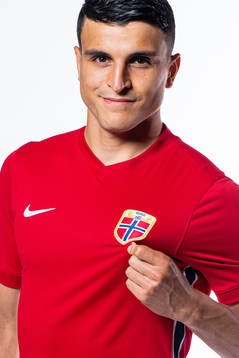 Mohamed «Moi» Elyounoussi of the Norwegian national
