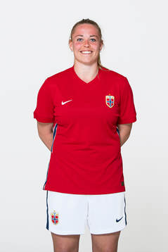 Therese Sessy Åsland of the Norwegian women’s national