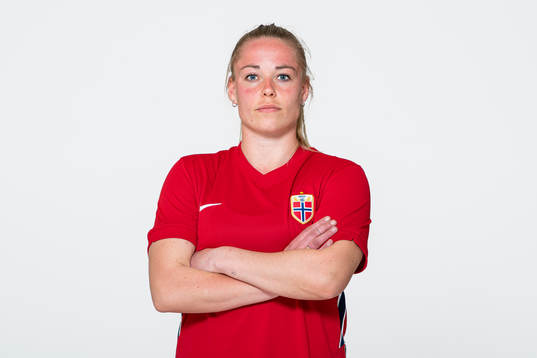 Therese Sessy Åsland of the Norwegian women’s national