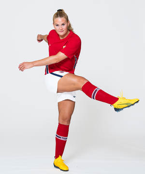 Lisa-Marie Karlseng Utland of the Norwegian women’s