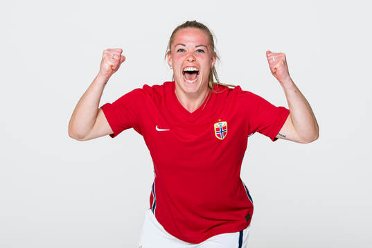 Therese Sessy Åsland of the Norwegian women’s national