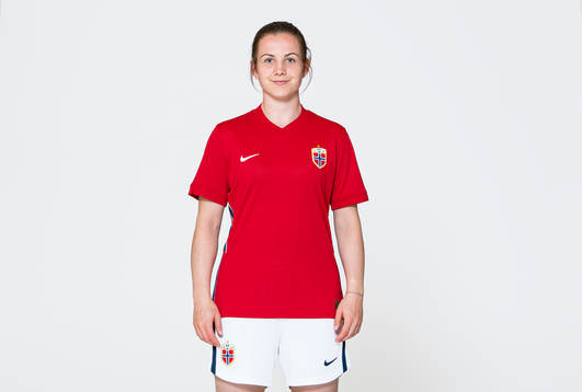 Tuva Hansen of the Norwegian women’s national football