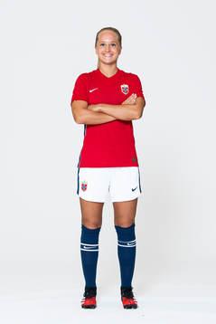 Amalie Eikeland of the Norwegian women’s national