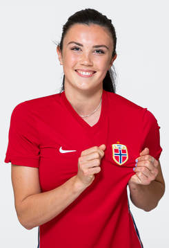 Ingrid Syrstad Engen of the Norwegian women’s national