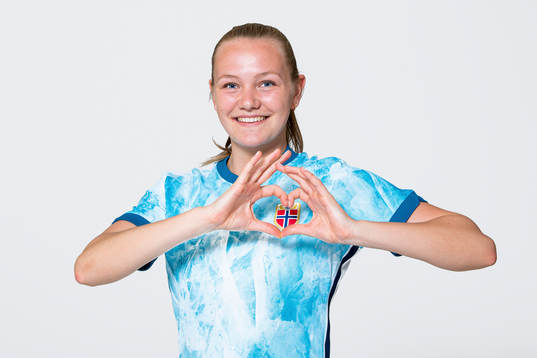 Frida Leonhardsen Maanum of the Norwegian women’s
