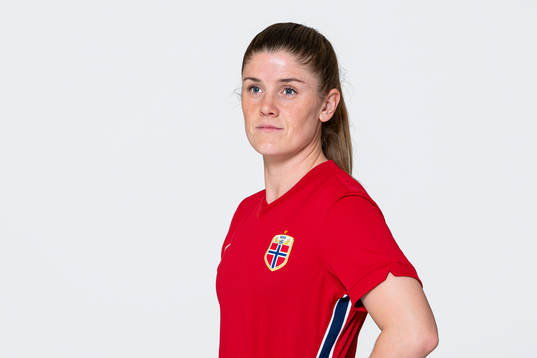 Maren Mjelde of the Norwegian women’s national football
