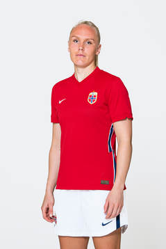 Maria Thorisdottir of the Norwegian women’s national