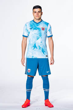 Mohamed "Moi" Elyounoussi of the Norwegian national