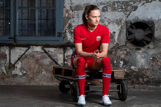 Caroline Graham Hansen of the Norwegian national football