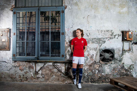 Caroline Graham Hansen of the Norwegian national football