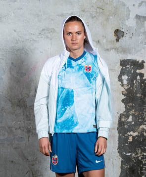 Caroline Graham Hansen of the Norwegian national football