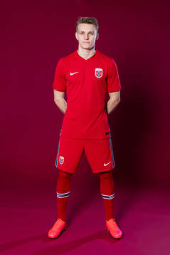 Martin Ødegaard of the Norwegian national football team