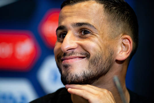 Omar Elabdellaoui of the Norwegian national football team