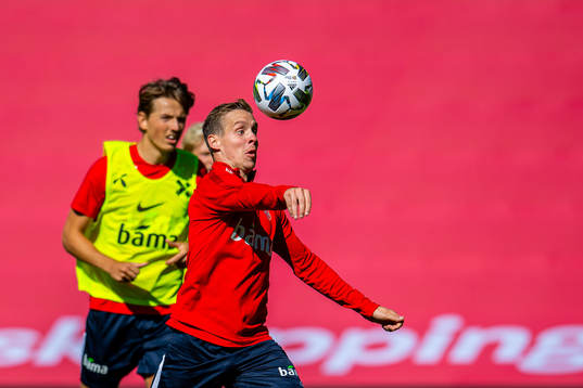 Stefan Johansen of the Norwegian national football team