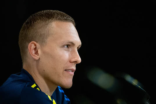 Ludwig Augustinsson of the Swedish national football team