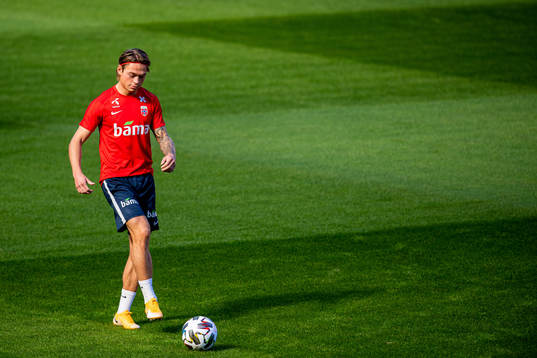 Patrick Berg of the Norwegian national football team