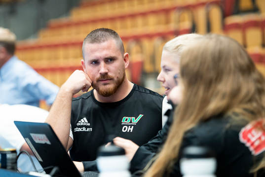 Helsingborgs assisterande tränare Oskar Hansson