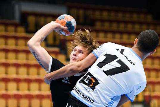 Helsingborgs Johan Palm och Amos Evon Mohlin