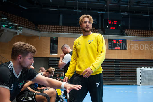Helsingborgs målvakt Linus Olsson