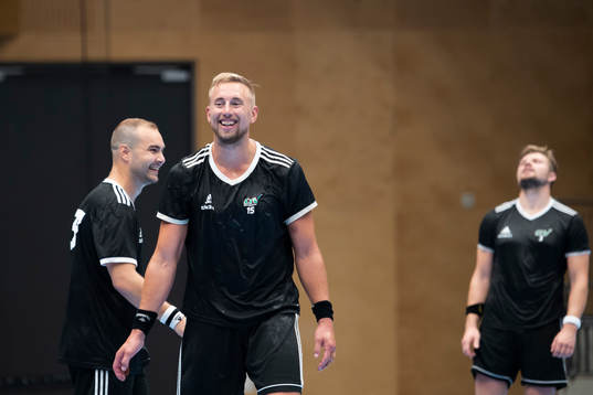 Helsingborgs Anton Månsson jublar
