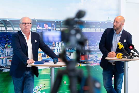 IFK Göteborgs ordförande Mats Engström och