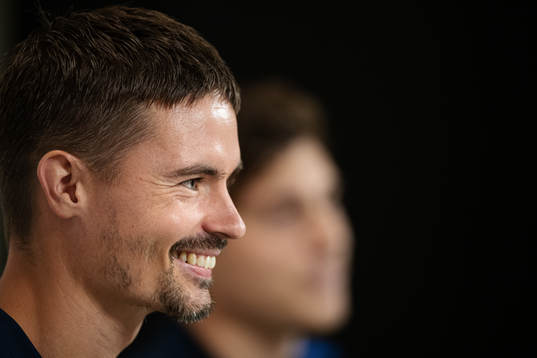 Mikael Lustig of the Swedish national football team