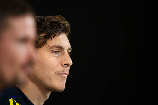 Victor Nilsson Lindelöf of the Swedish national football