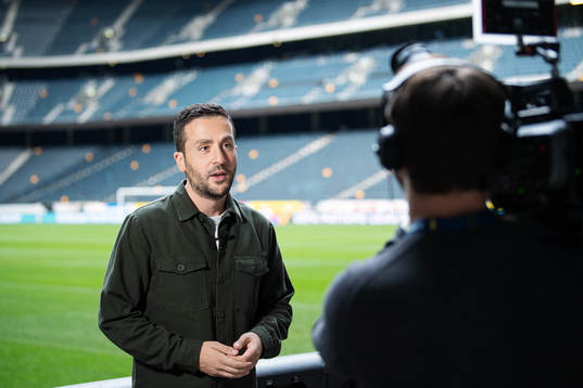 Johan Kücükaslan, reporter at SVT Sport