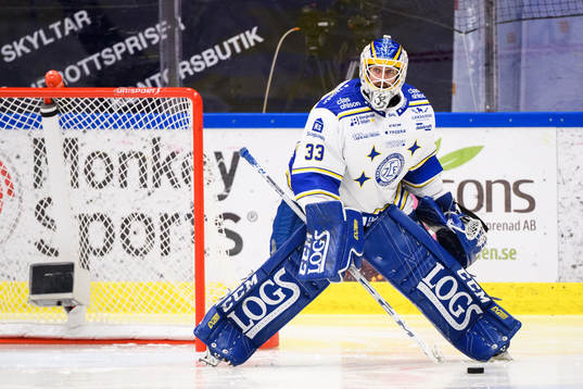 Leksands målvakt Axel Brage
