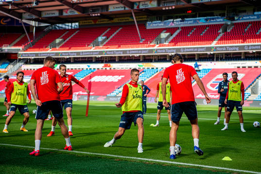 Markus Henriksen of the Norwegian national football team