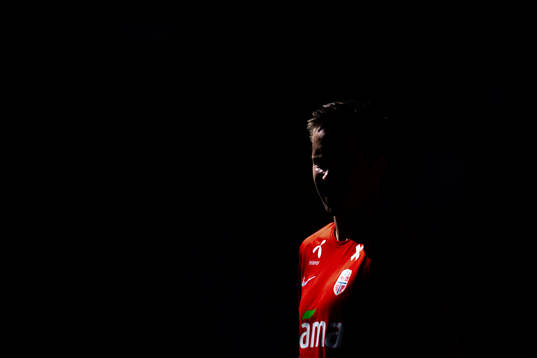 Stefan Johansen of the Norwegian national football team