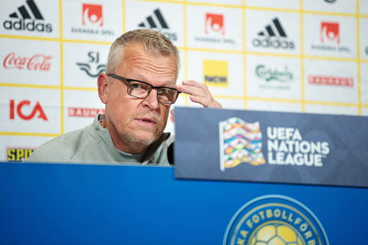 Head coach Janne Andersson of the Swedish national football