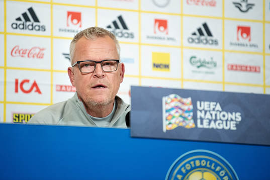 Head coach Janne Andersson of the Swedish national football