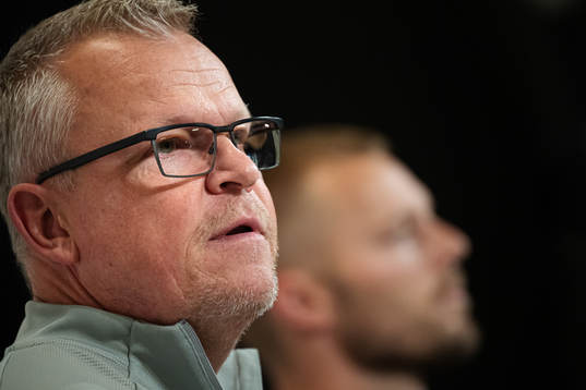 Head coach Janne Andersson of the Swedish national football