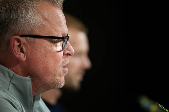 Head coach Janne Andersson of the Swedish national football