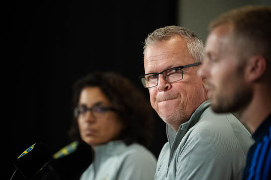 Head coach Janne Andersson of the Swedish national football