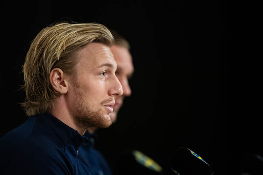 Emil Forsberg of the Swedish national football team