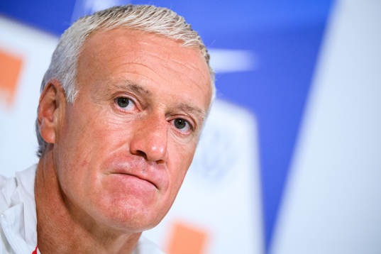 Head coach Didier Deschamps of the French national football