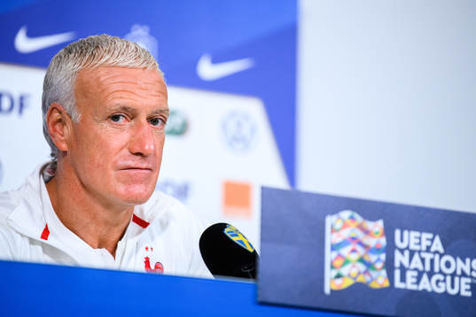 Head coach Didier Deschamps of the French national football