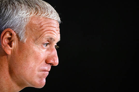 Head coach Didier Deschamps of the French national football