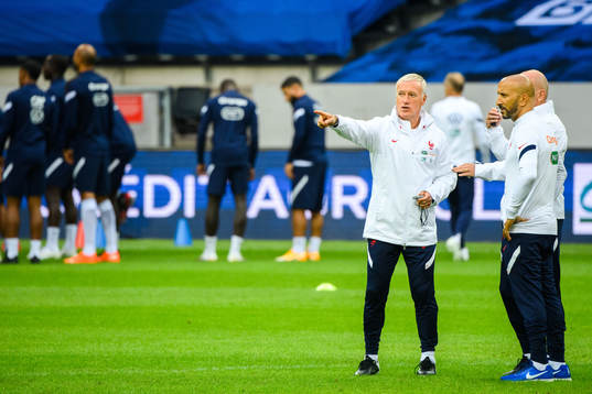 Head coach Didier Deschamps of the French national football
