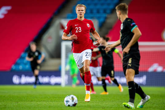 Erling Braut Haaland of Norway