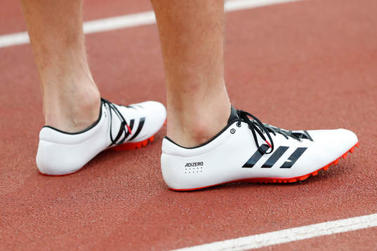 The shoes of Nick Ekelund-Arenander of Sweden