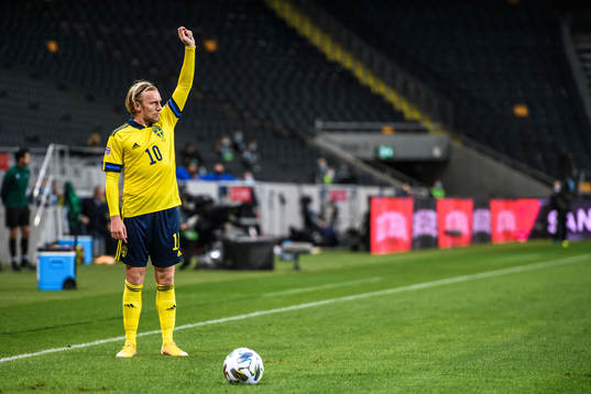 Emil Forsberg of Sweden