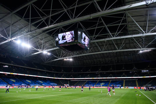 General view of Friends Arena