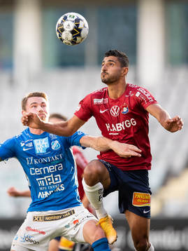 Norrbys Rasmus Örqvist och Örgrytes Ailton Jose Almeida