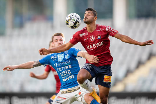 Norrbys Rasmus Örqvist och Örgrytes Ailton Jose Almeida